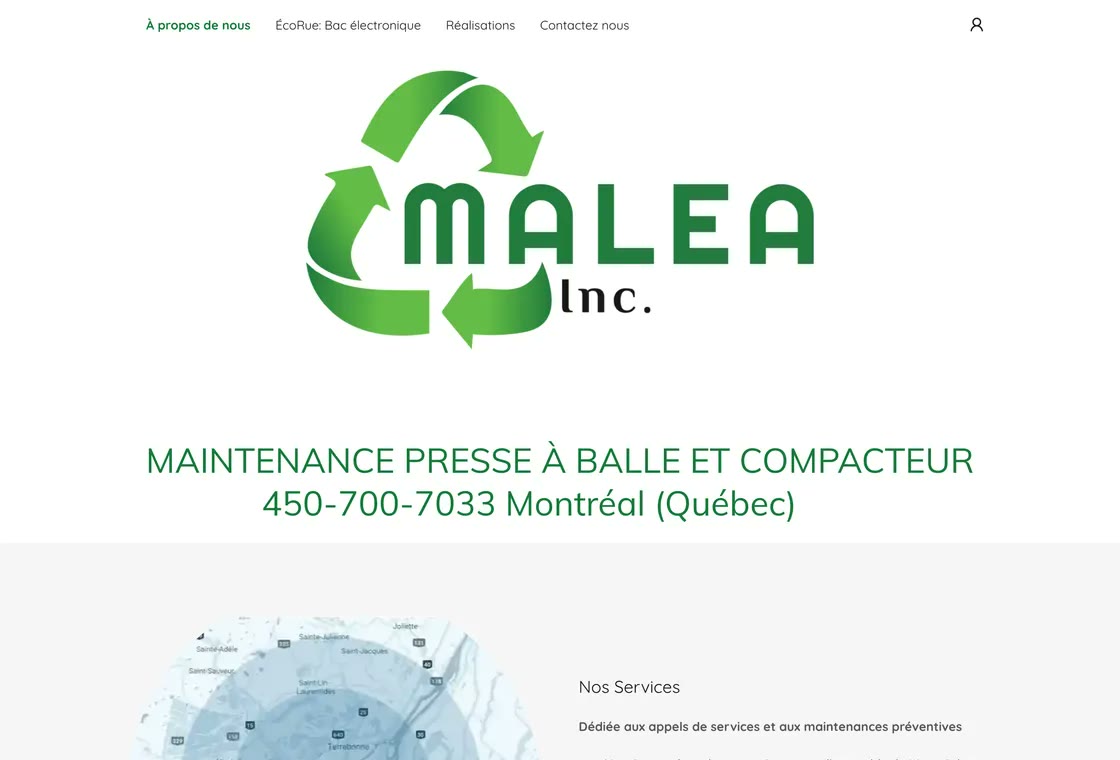 Malea Inc. website